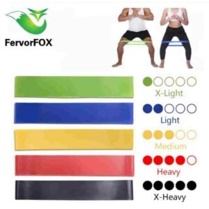 Colors Yoga Resistance Rubber Bands