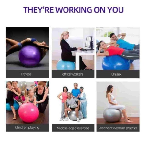 Yoga Balls Fit Ball Exercise