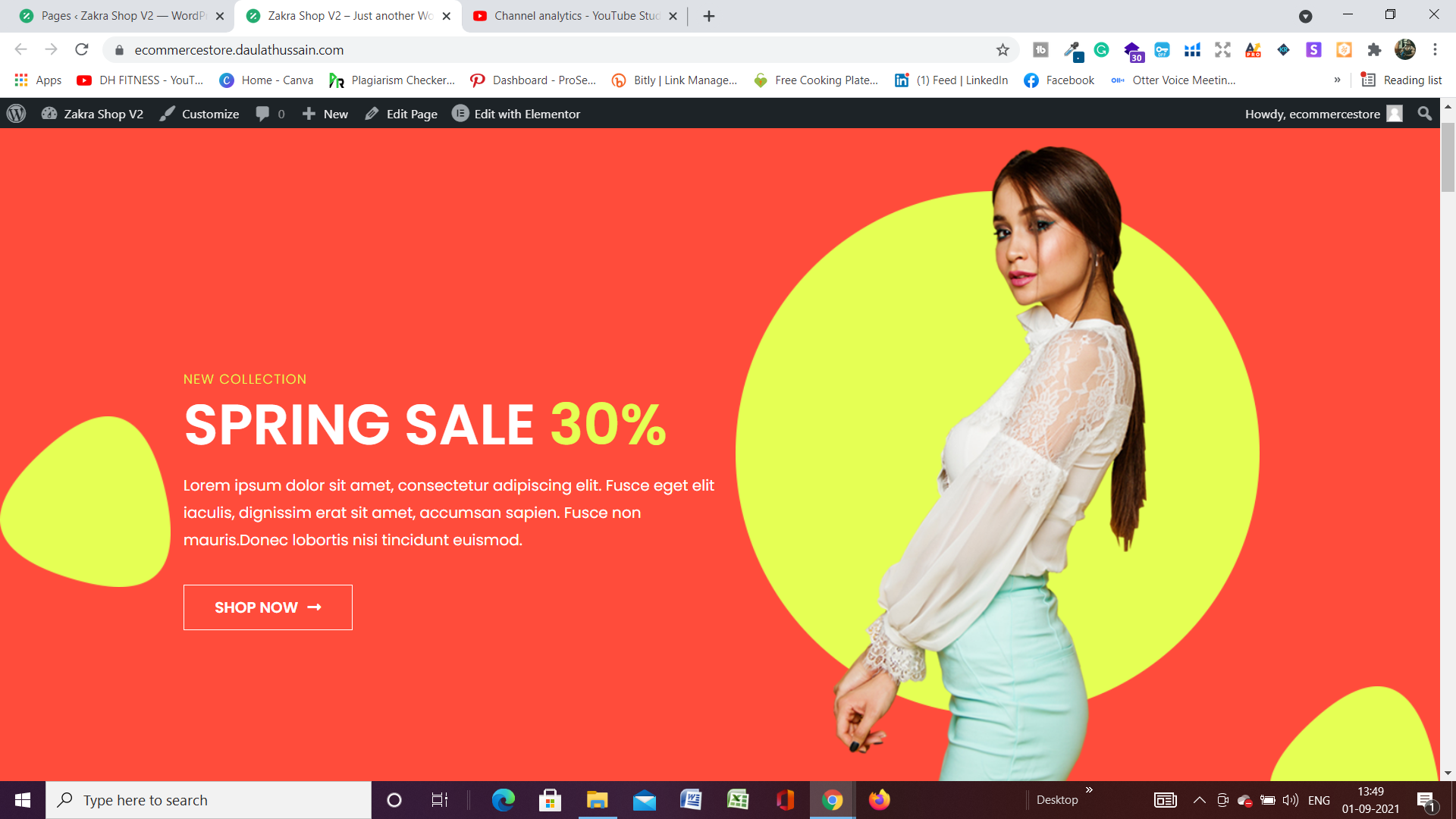 ECommerce Clothing Store Website Template Plugins By Daulat Hussain ECommerce Clothing Store Website Template Plugins By Daulat Hussain