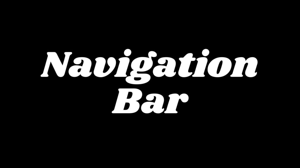 How to create navigation bar or navigation menu with HTML, CSS