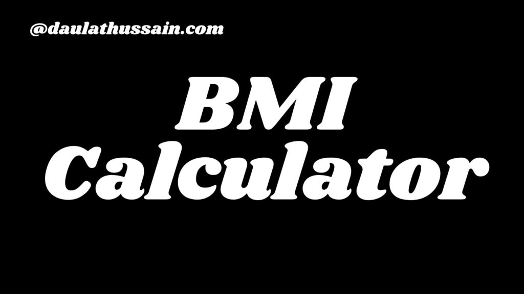 How To Calculate BMI, Best Free BMI Calculator