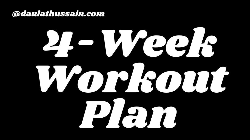4-Week Workout Plan Will Have You Feeling Strong
