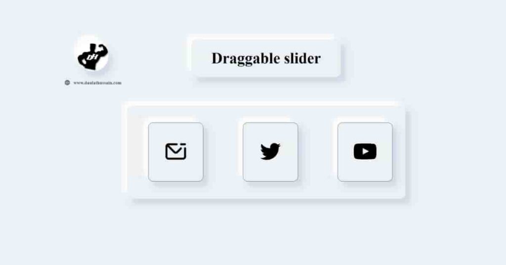 How To Create Draggable Slider With JavaScript code download