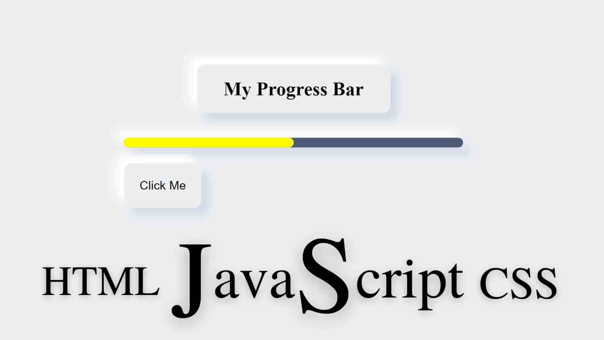 Read more about the article How To Create Progress Bar JavaScript, HTML, CSS | Download Source Code