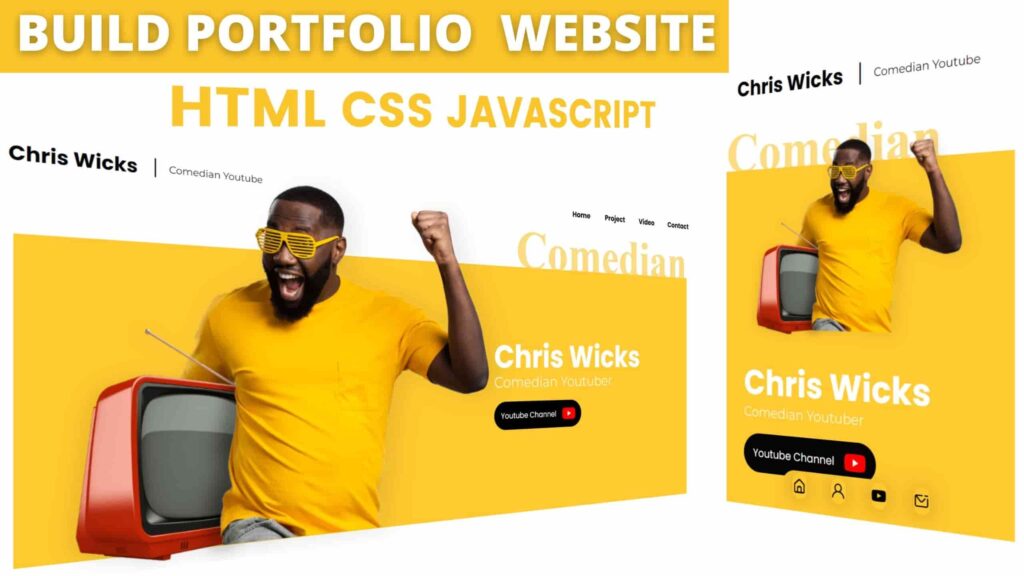 portfolio website template