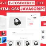 Build Responsive eCommerce Website Template HTML CSS JavaScript