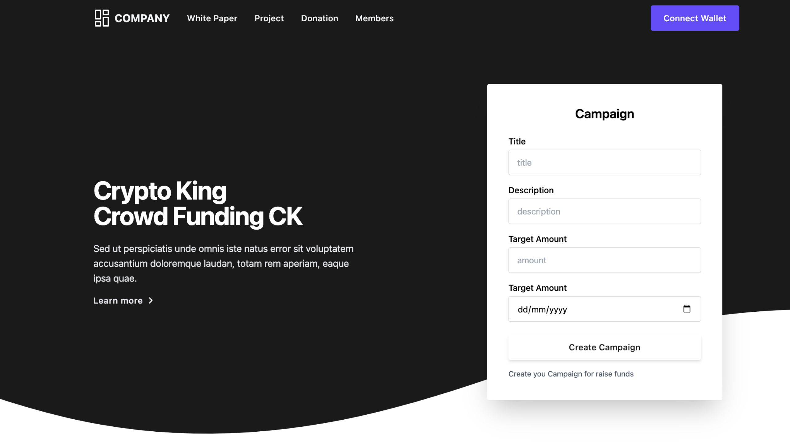 Read more about the article Crowd Funding Marketplace On Ethereum | Crowd Funding Web3 Project