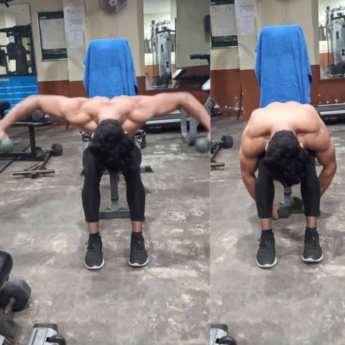 Daulat Hussain shoulder Workout