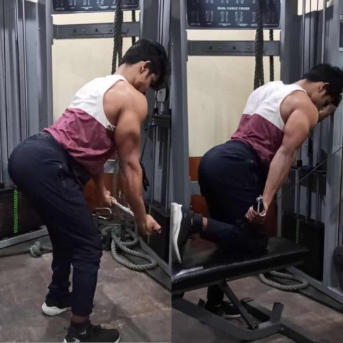 Daulat Hussain armWorkout