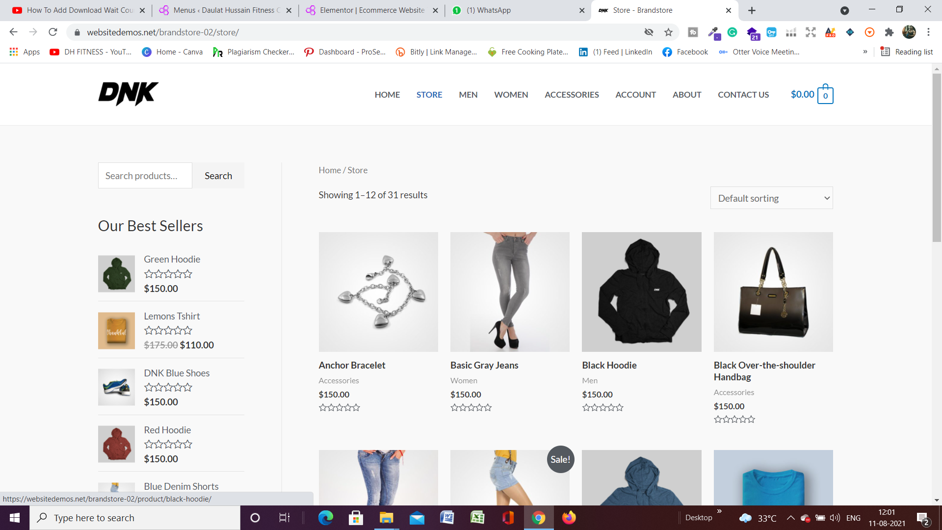 Ecommerce Shop Page Website Template Ecommerce Shop Page Website Template